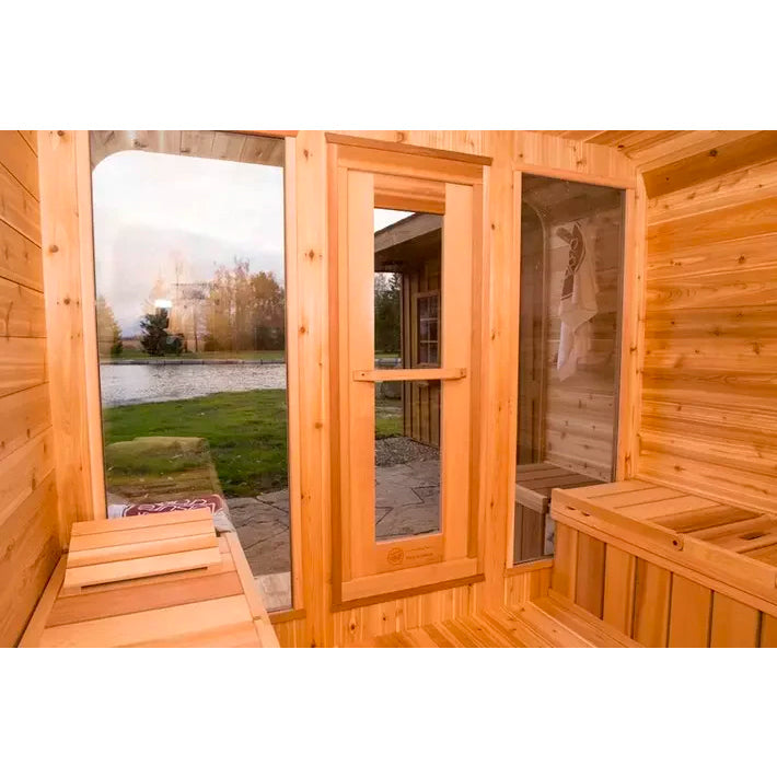 OS-CALDERA CORE 4 | Saunasnet® 4-8 Person Outdoor Steam Sauna