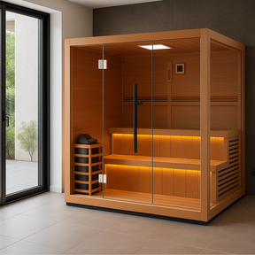 Solis Red Light Traditional Sauna (6 Person)