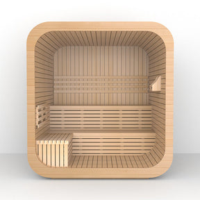 OS-CALDERA CORE 4 | Saunasnet® 4-8 Person Outdoor Steam Sauna