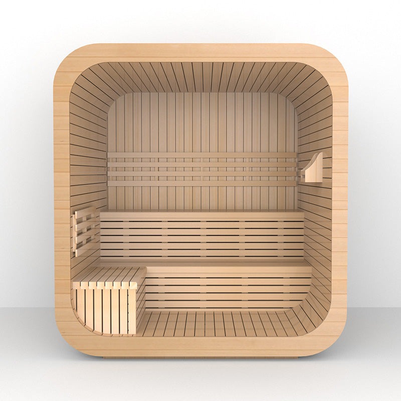 OS-CALDERA CORE 4 | Saunasnet® 4-8 Person Outdoor Steam Sauna