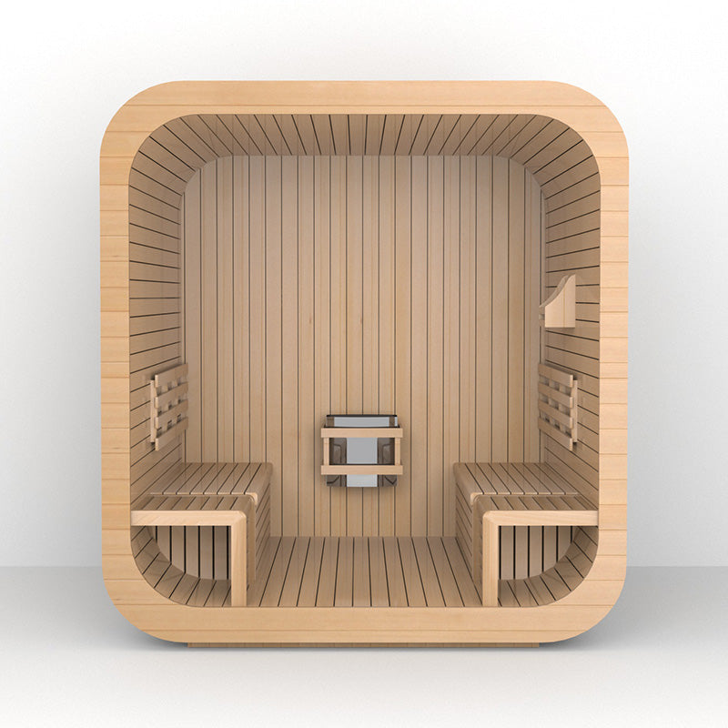 OS-CALDERA CORE 4 | Saunasnet® 4-8 Person Outdoor Steam Sauna