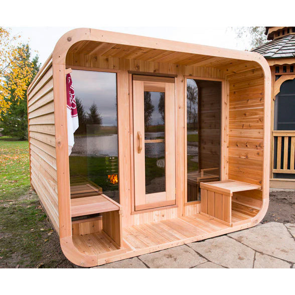 OS-CALDERA CORE 4 | Saunasnet® 4-8 Person Outdoor Steam Sauna