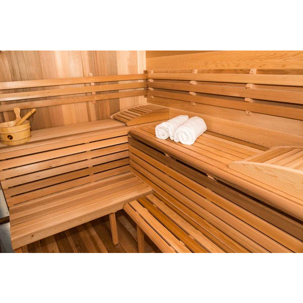 OS-CALDERA CORE 4 | Saunasnet® 4-8 Person Outdoor Steam Sauna
