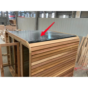 OS-CALDERA CORE 4 | Saunasnet® 4-8 Person Outdoor Steam Sauna
