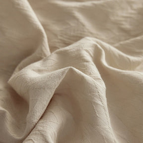 Soft Washed Cotton 4-Piece Bedding Set – Minimalist Solid Color