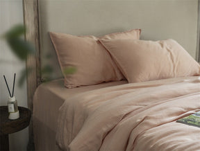 Premium Cotton 4-Piece Bedding Set – Soft Washed Finish