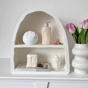 Minimalist Wabi-Sabi Wall Storage Shelf