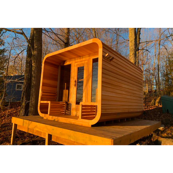 OS-CALDERA CORE 4 | Saunasnet® 4-8 Person Outdoor Steam Sauna