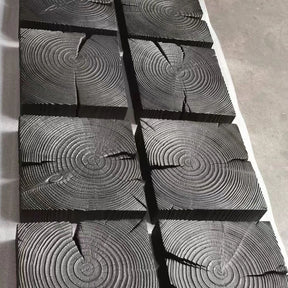 Rustic Charred Black Wood Art Panels – Decorative Wall Hanging for Modern Interiors