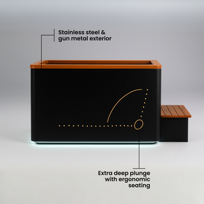 Stealth Luxe Cedar Cold Plunge