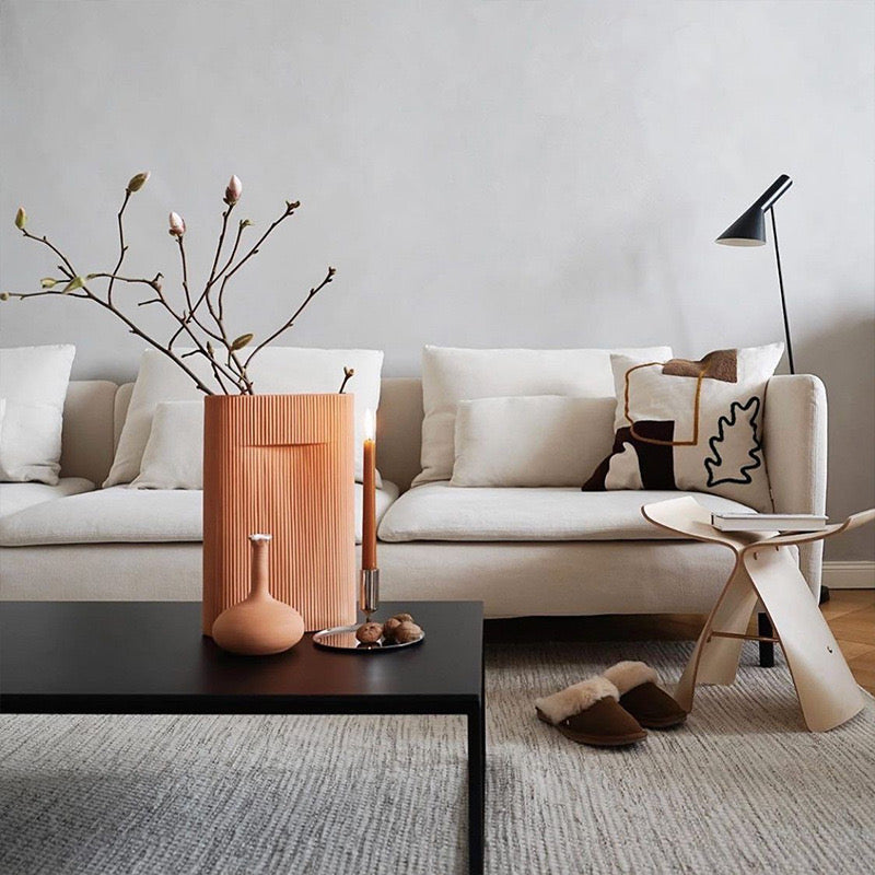 Haiku Stool | Butterfly Silhouette Japanese Modern Wooden Stool