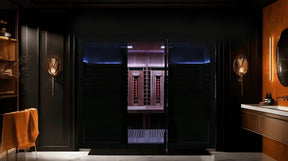 Sun Home Eclipse™ 4-Person Red Light & Infrared Sauna