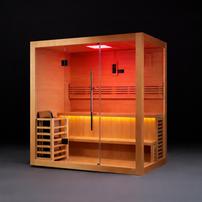 Solis Red Light Traditional Sauna (2 Person)