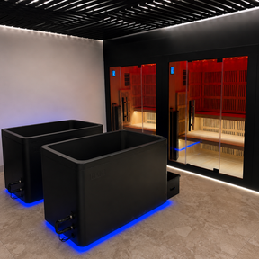 Forge Full Spectrum Infrared + Red light Sauna (3-4 person)