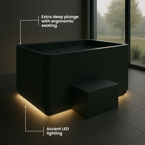 Stealth Plunge + BeautyBox Full Spectrum Infrared + Red light Sauna (2 Person)