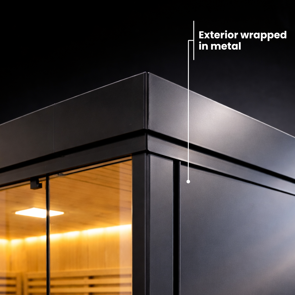 Stealth Black Plunge + Titan Sauna Bundle (2)