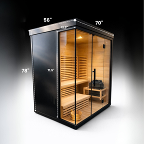 Stealth Black XL Plunge  + Titan Sauna Bundle (4-5)