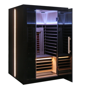 Sun Home Eclipse™ 2-Person Red Light & Infrared Sauna