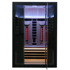 Sun Home Eclipse™ 2-Person Red Light & Infrared Sauna