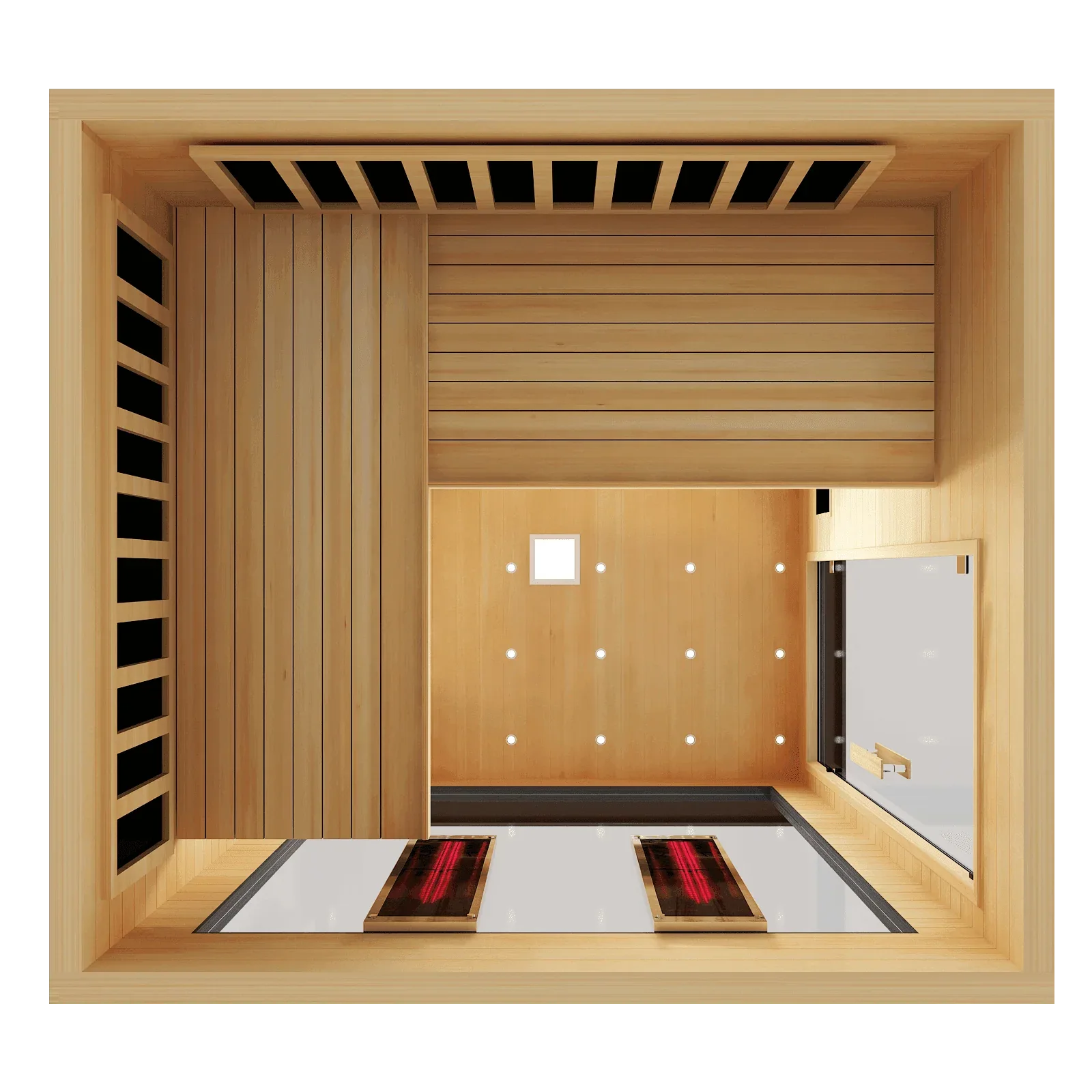 Sun Home Luminar™ Outdoor 2-Person Full Spectrum Infrared Sauna
