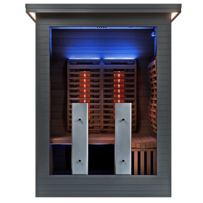 Sun Home Luminar™ Outdoor 2-Person Full Spectrum Infrared Sauna