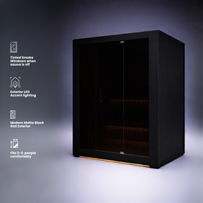 Forge Full Spectrum Infrared + Red light Sauna (3-4 person)