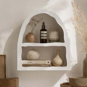 Minimalist Wabi-Sabi Wall Storage Shelf