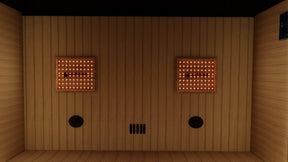 Sun Home Eclipse™ 4-Person Red Light & Infrared Sauna