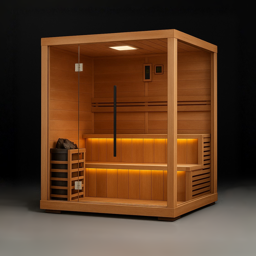 Solis Red Light Traditional Sauna (6 Person)