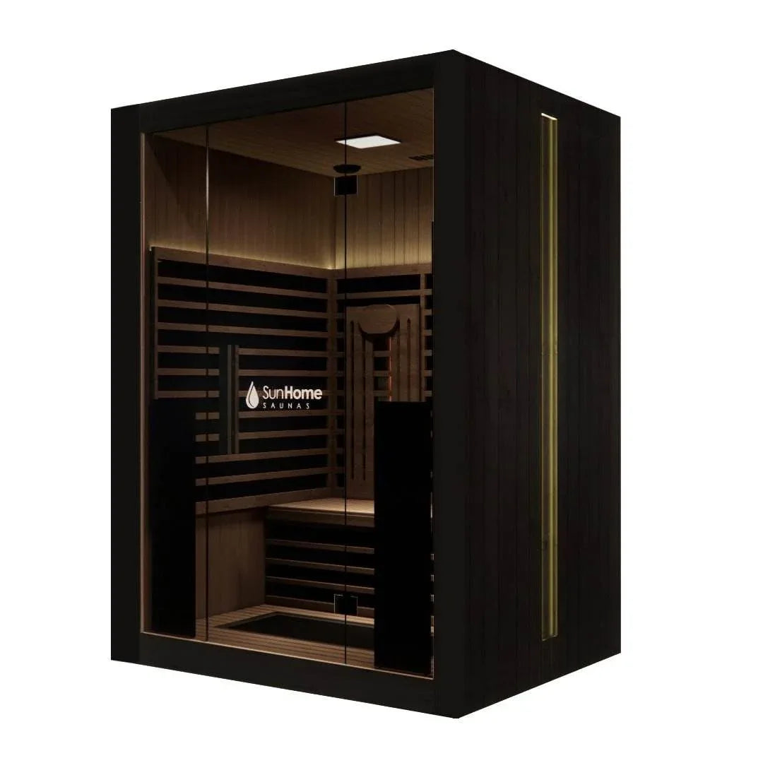 Sun Home Eclipse™ 2-Person Red Light & Infrared Sauna
