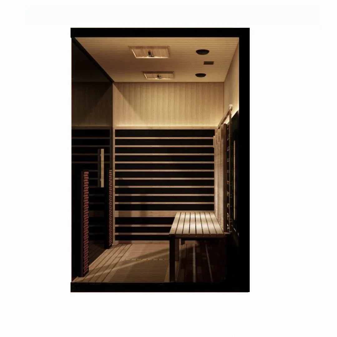 Sun Home Eclipse™ 4-Person Red Light & Infrared Sauna